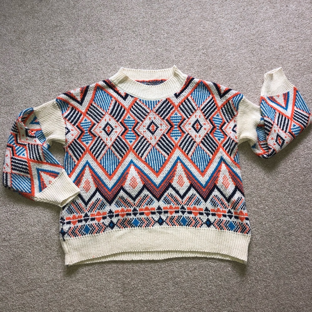 Funky Pattern Sweater